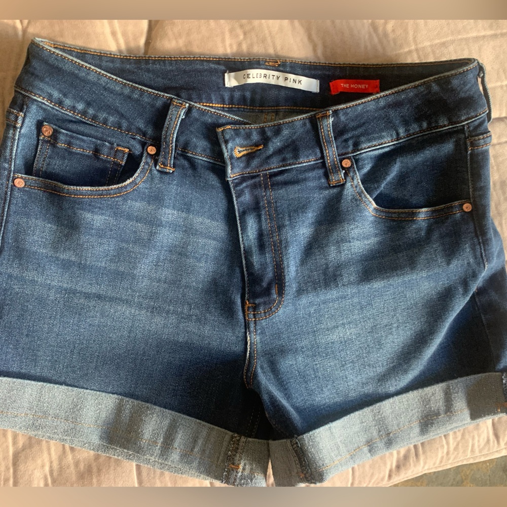 Celebrity Pink Denim Shorts